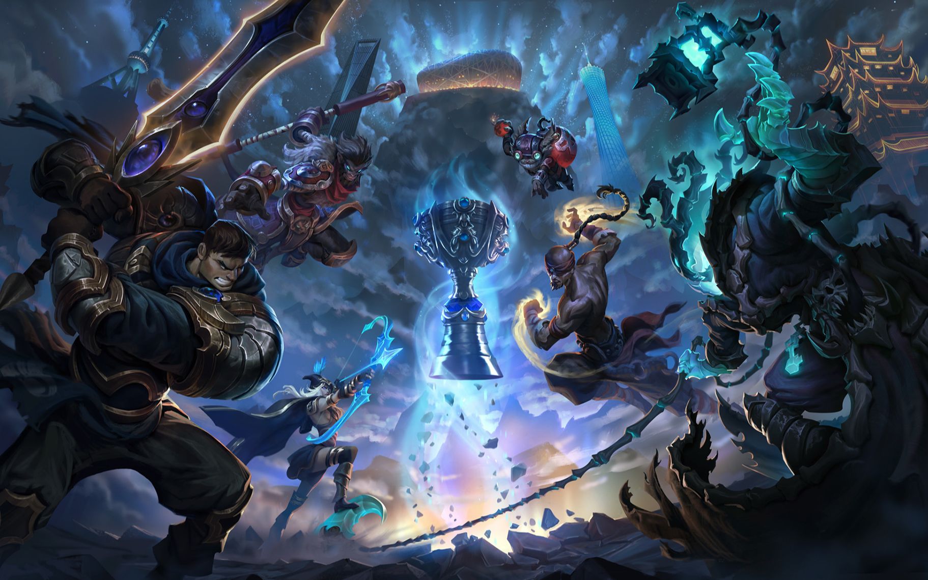 最新S赛冠军皮肤即将出炉，两位设计师主导